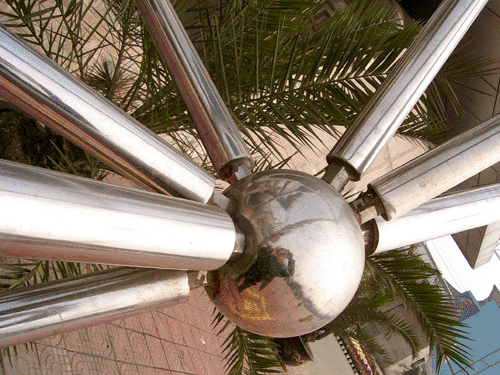 阳泉不锈钢螺栓球网架